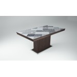 Flóra Plusz asztal  Design étkező asztal Fa vázas és bútorlap asztalok